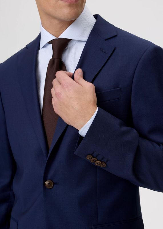 RICCOVERO - M Prato Dressjakke Slim Fit Blue E080-550