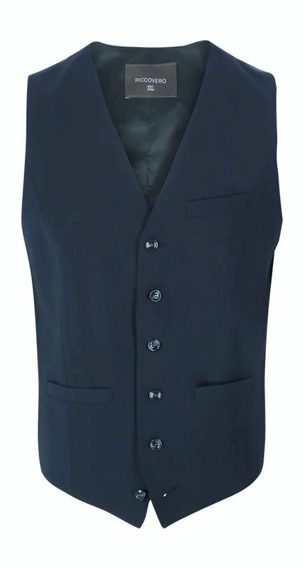 RICCOVERO - M Carter Vest Blue E080 550