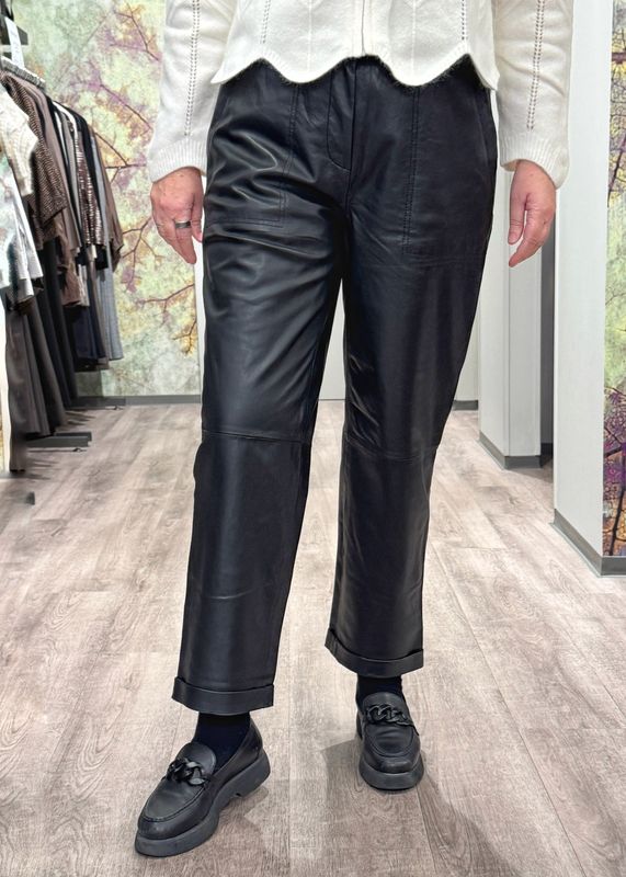 GUSTAV - Aimie 7/8 Skinnbukser Black 