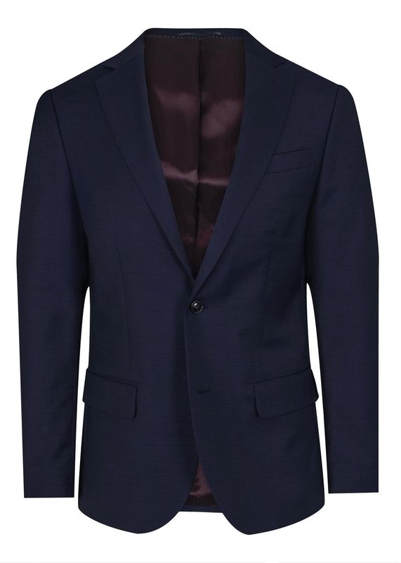 RICCOVERO - M Prato Dressjakke Slim Fit Blue E080-550