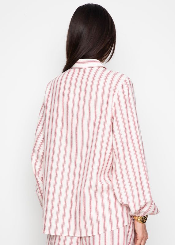 CAMILLA PIHL - Fable Skjorte Berry Stripe