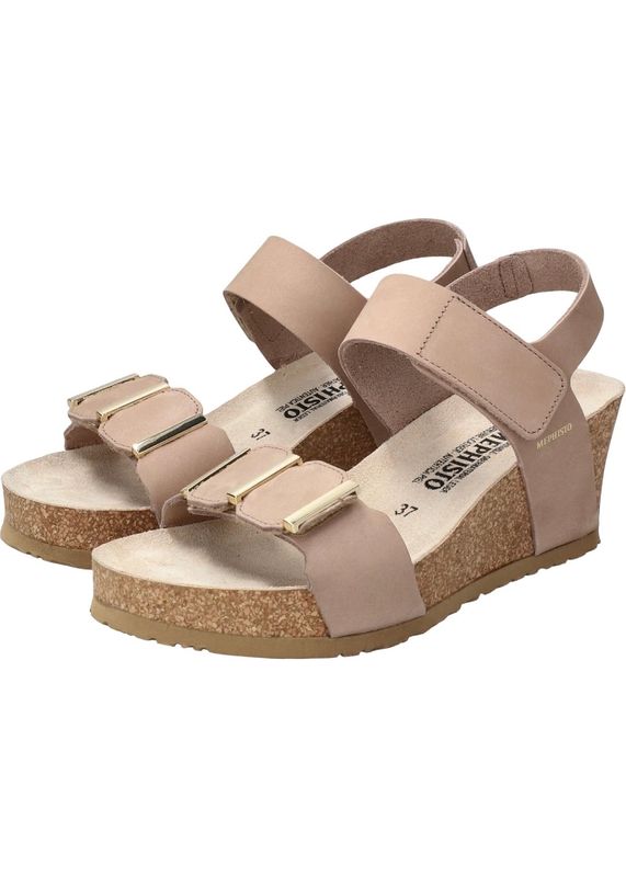 MEPHISTO - Leonore Wedge Sandal P5149225 Light Taupe