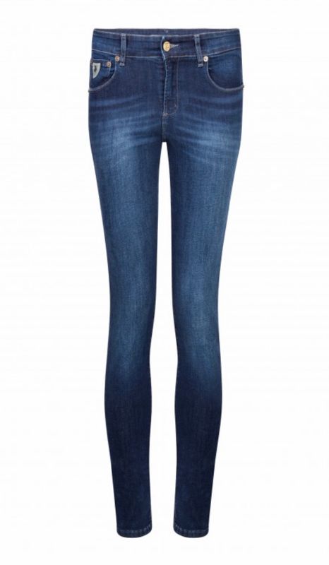 LOIS - Celia Cropped Jeans Marconi Mist / Dark Stone 
