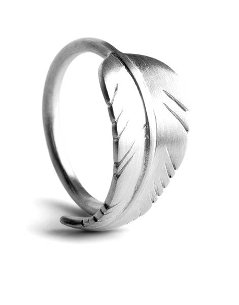 Bilde av JANE KØNIG - Leaf Ring Silver
