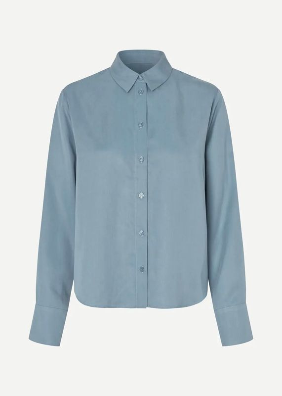 SAMSØE SAMSØE - W Saminsa ls Skjorte 14028 Windware Blue