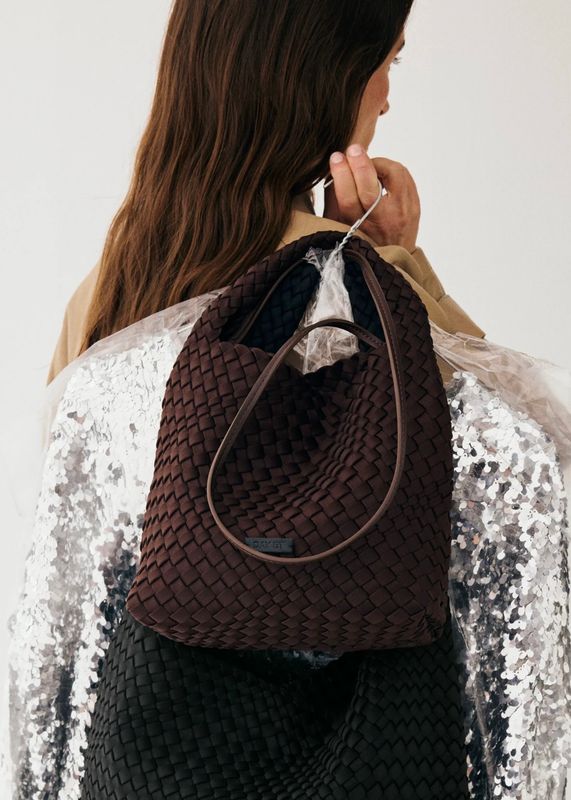 DAY ET -  Braiding Veske Chocolate Plum 3254475752 09011