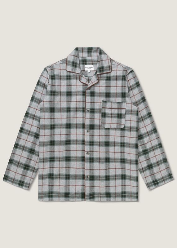 PANOS EMPORIO - M Pyjamas Sett Grey Tartan Check