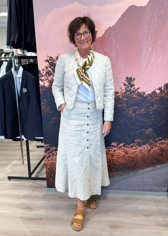 KATRIN URI - Kairo Jakke Natural Linen