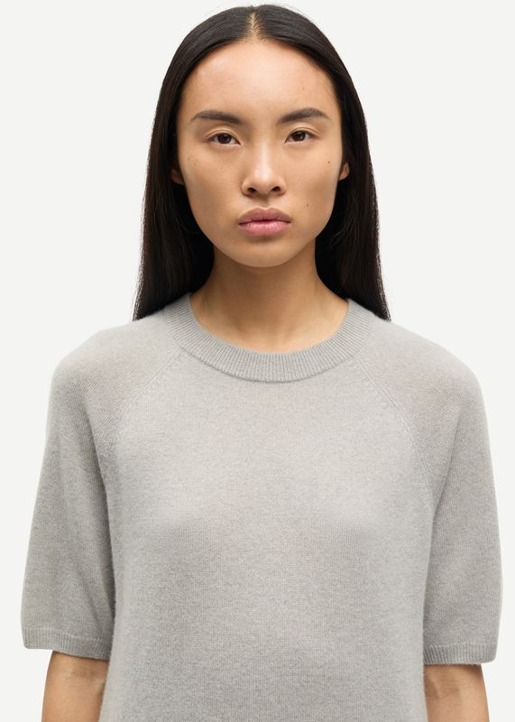 SAMSØE SAMSØE - W Saboston T-shirt 6304 Elephant Skin