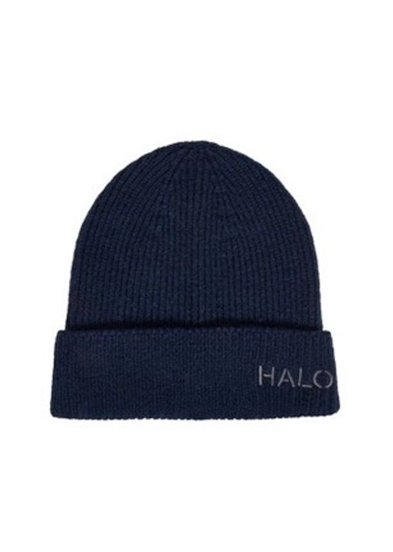 HALO - Wool Mix Beanie Dark Sapphire 8569