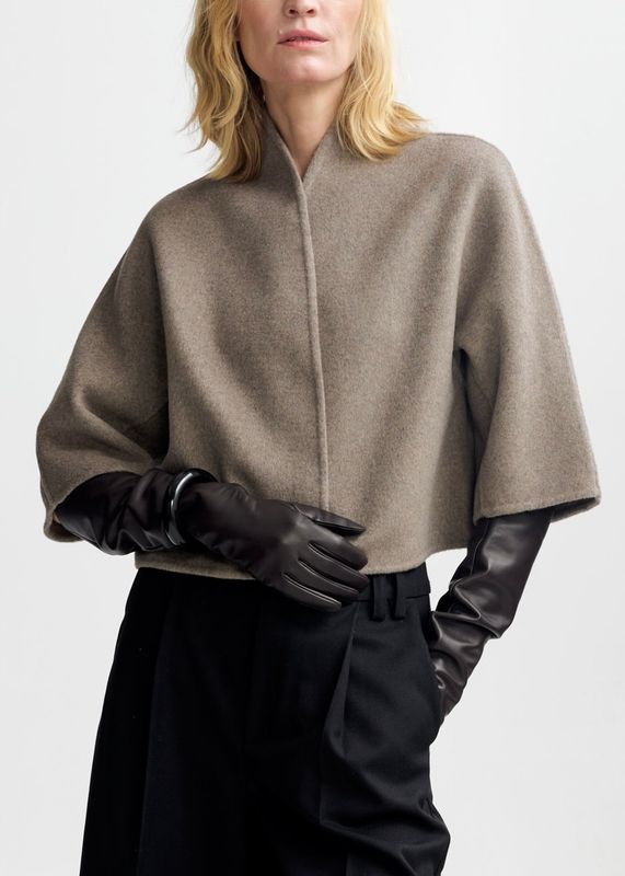 CHRISTIAN AKS - Kira Wool Jakke Dune 8023