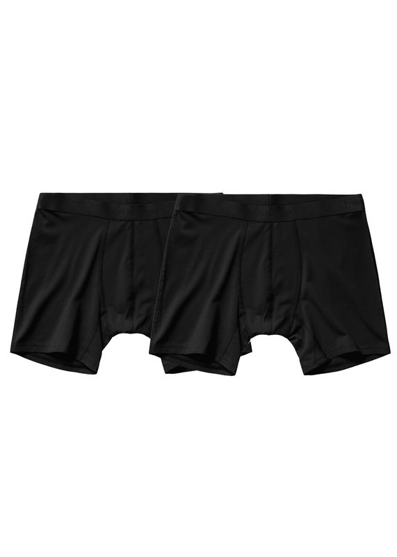 PANOS EMPORIO - 2 PK Lyocell Pouch Boxer Black