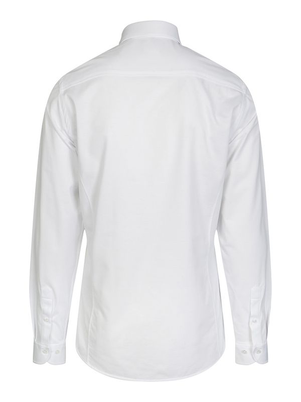 RICCOVERO - M Leo Tailor Fit Skjorte Cool Max C21-100 White 
