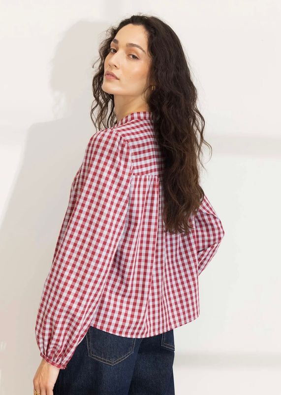 CAMILLA PIHL - Bellier Bluse Red Check