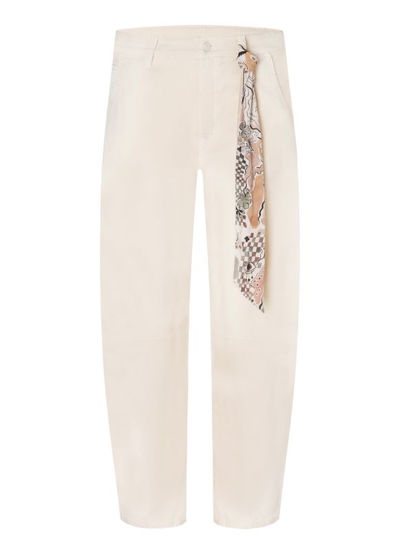 CAMBIO - Orelie Bukse Pale Vanilla Ivory 7609 0111-01 100