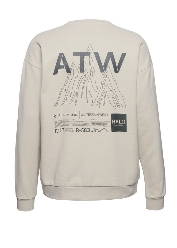 HALO - Graphic Crew 228152 Beige 8140