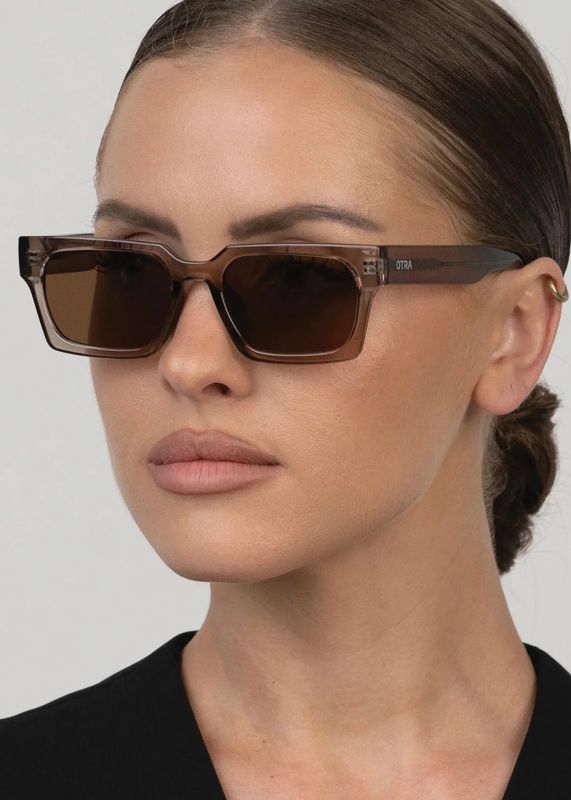 OTRA - Roco Trans. Solbrille Olive/Brown