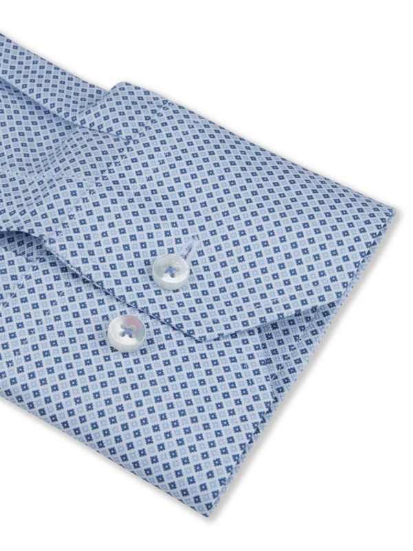 STENSTRÖMS - Lt. Blue Pattern Skjorte 612771-8726-111