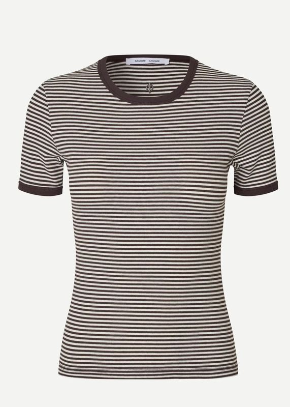 SAMSØE SAMSØE - W Salinas T-skjorte 7542 Mulch Stripe