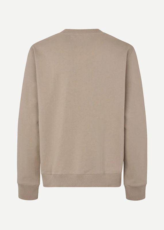 SAMSØE SAMSØE - M Norsbro Crew Neck Elephant Skin 11720 