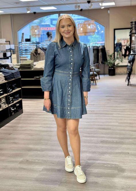 Hovedbilde BYTIMO - Denim Minikjole ...
