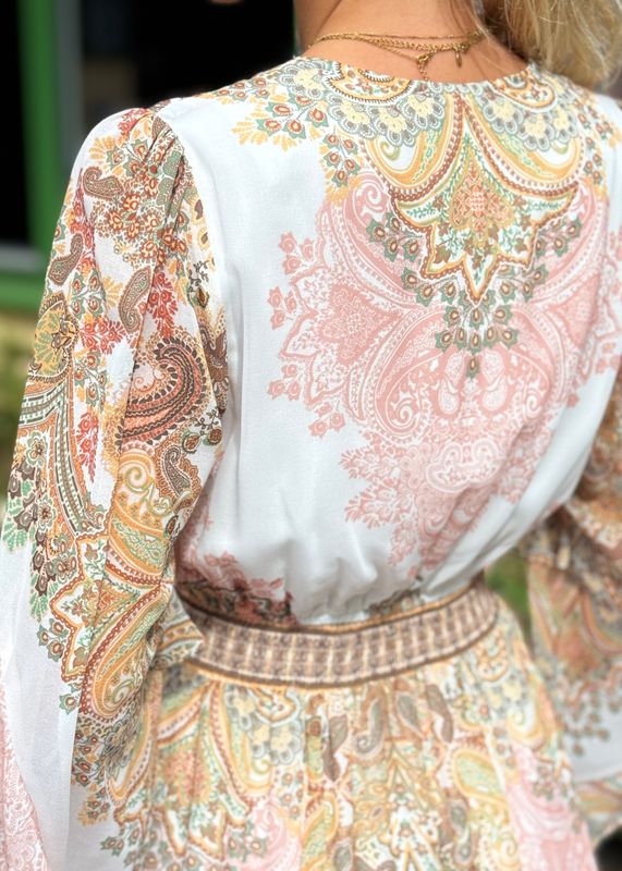HALE BOB - Kamilah Midikjole Ivory 5YHR630A