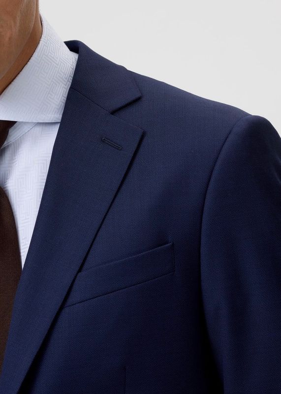 RICCOVERO - M Prato Dressjakke Slim Fit Blue E080-550