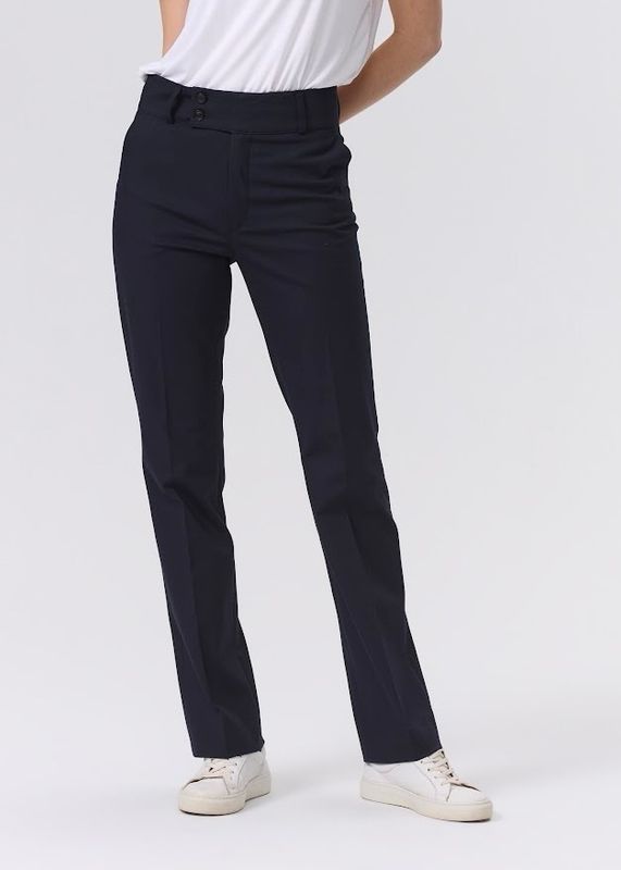 RICCOVERO - High Waist Dressbukse Navy A038-580 