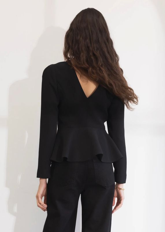 CAMILLA PIHL - Maggie Topp Black