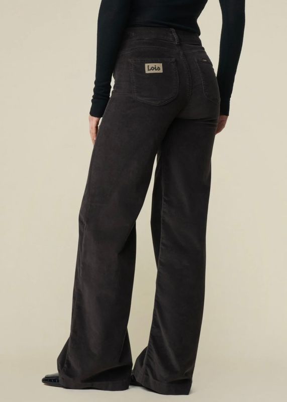 LOIS - Palazzo Mistral Jeans 3440 Megalia Shot 6491 Chocolate Brown