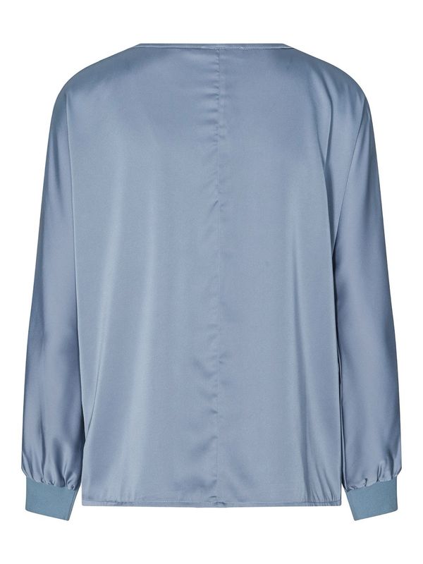 RICCOVERO - Gail Bluse Light Blue A611-520