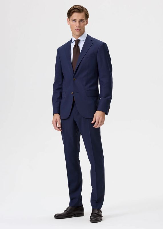 RICCOVERO - M Prato Dressjakke Slim Fit Blue E080-550