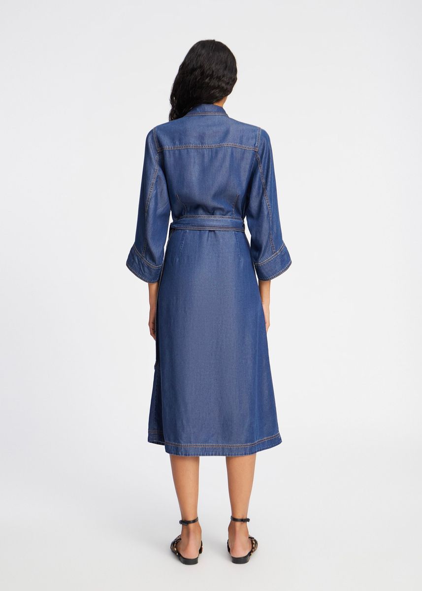 MUNTHE - Prescott Denimkjole indigo 