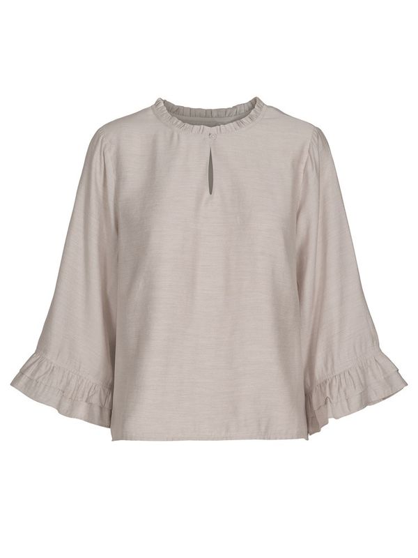 RICCOVERO - Volang Bluse Sandstone 211