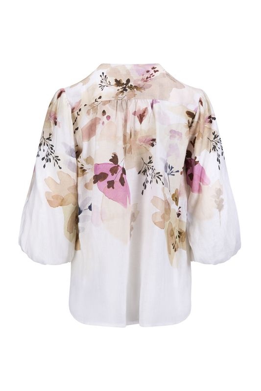 KATRIN URI - Rouge Clementine Bluse Multi Blush