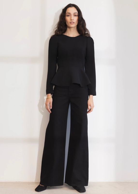 CAMILLA PIHL - Maggie Topp Black
