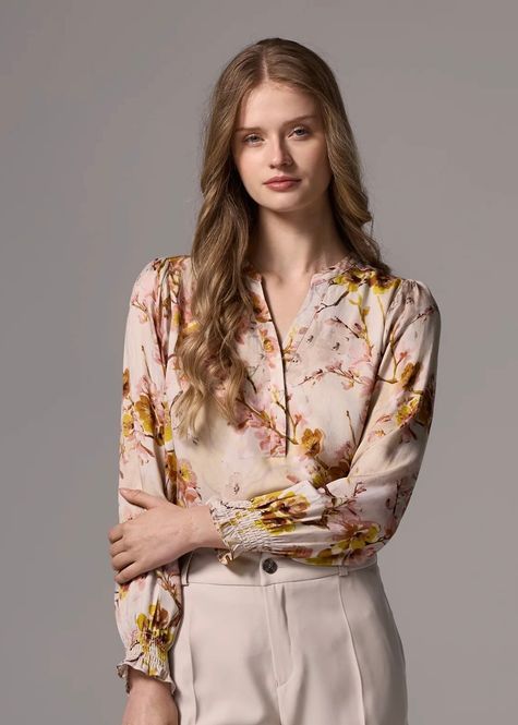 Hovedbilde RICCOVERO - Cream Bluse Beige ...